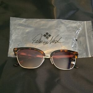 Patricia Nash Tortoise and Gold Sunglasses, NIB